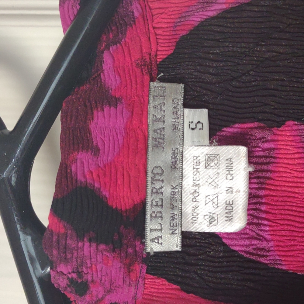 Pristine Alberto Makali Multi-Colored Blouse Size… - image 4